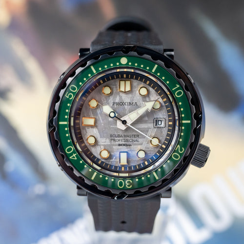 Proxima PVD Tuna Meteorite Dial | WR Watches