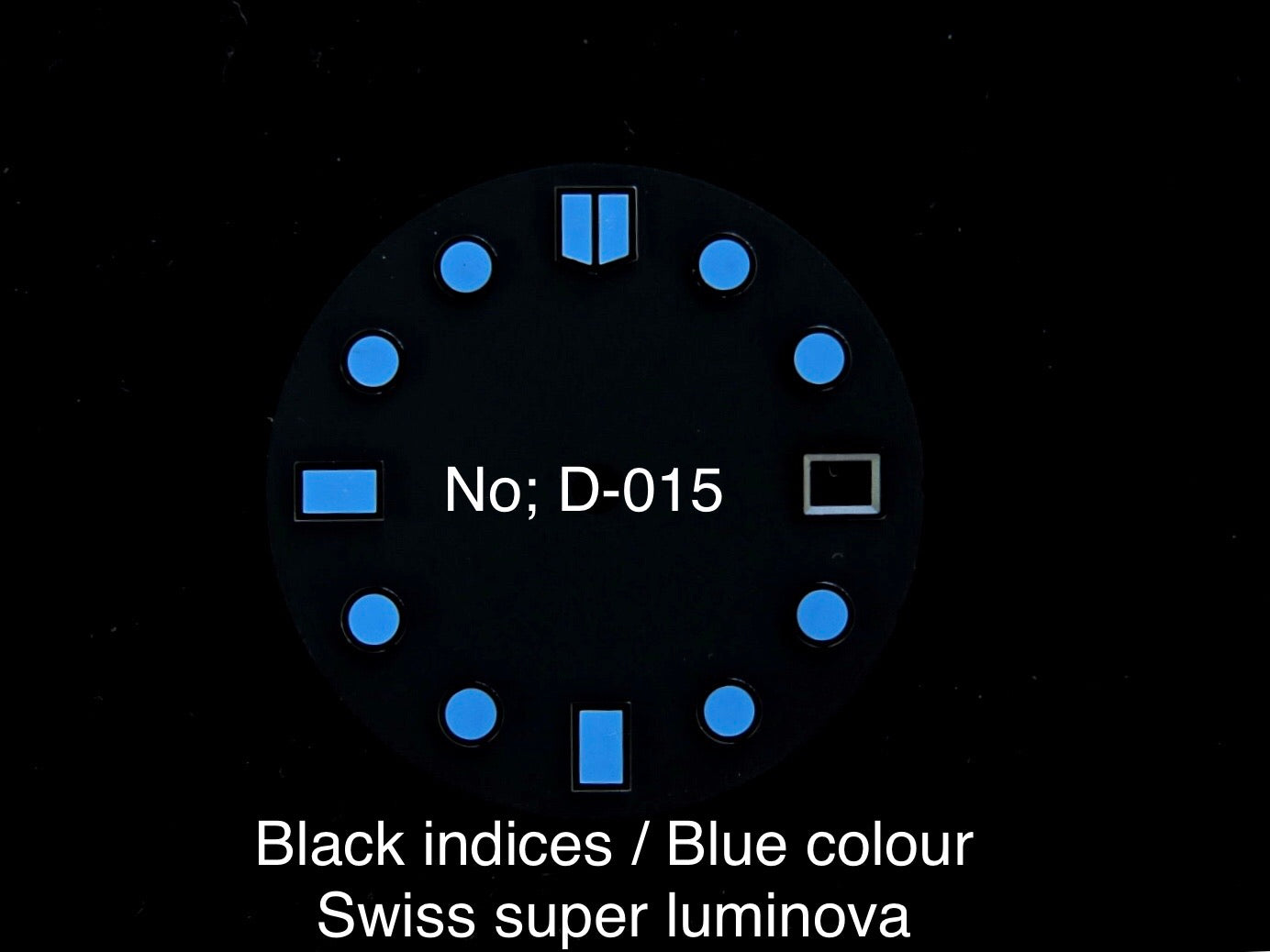 Blue Sunburst Dial for Seiko Mod | WR Watches