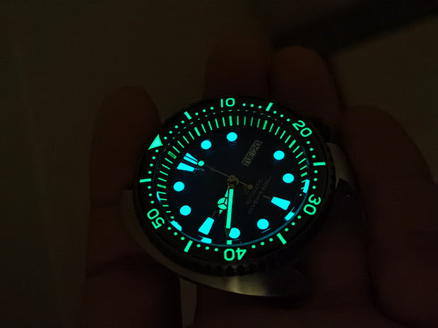 Luminous Chapter Ring for Seiko Turtle SRP773 / SRP775 / SRP777 / SRPA21  and Samurai | WR Watches