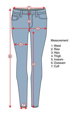 How To Measure Inseam Women's Jeans