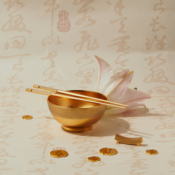 Gold chopsticks - MingZhu Chopsticks
