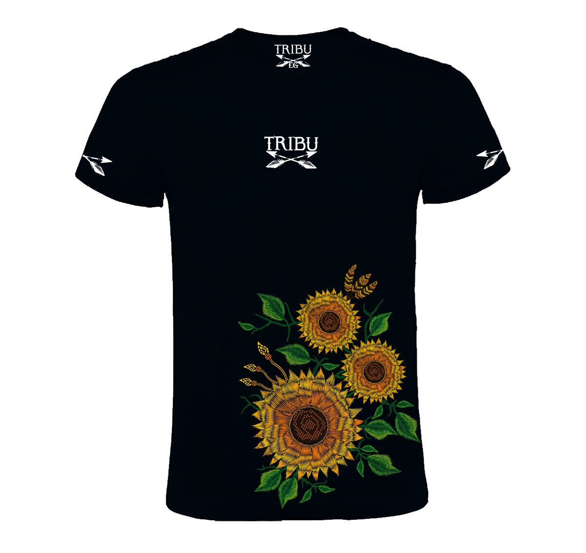 Playera Girasol Hombre – Solo Mexicano