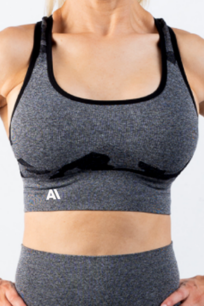 Coco-Fly Sports Bra Light Grey – Artemis Active