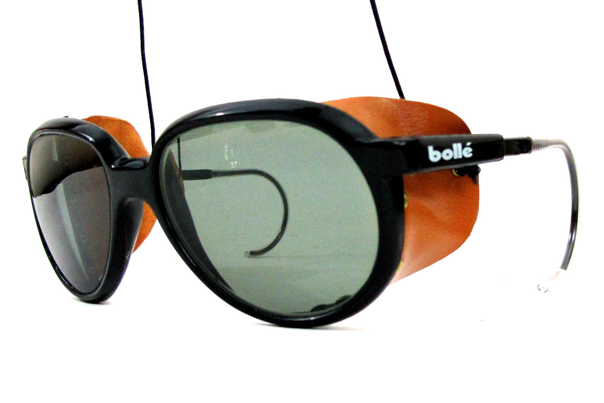 allynscura  Bolle 8161 Glacier Sunglasses w/leather sideshields