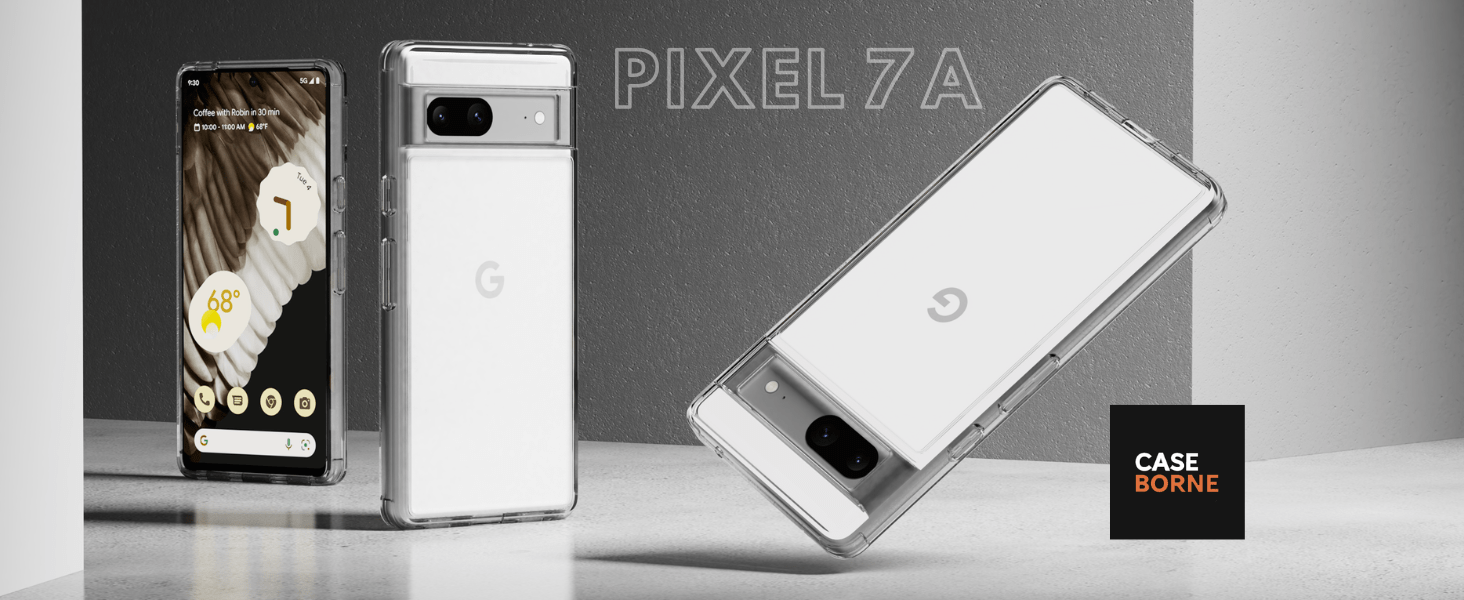 google pixel 7a case clear