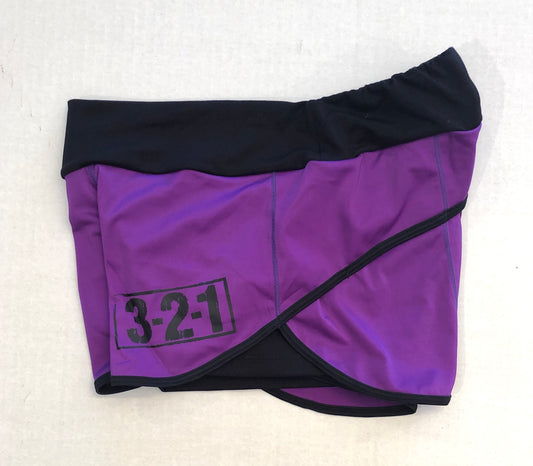 Ladies Blue 321 Workout Shorts – 321 Apparel