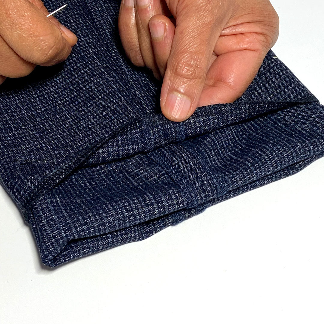 Comment coudre un ourlet invisible sur un pantalon - Jaspe Couture