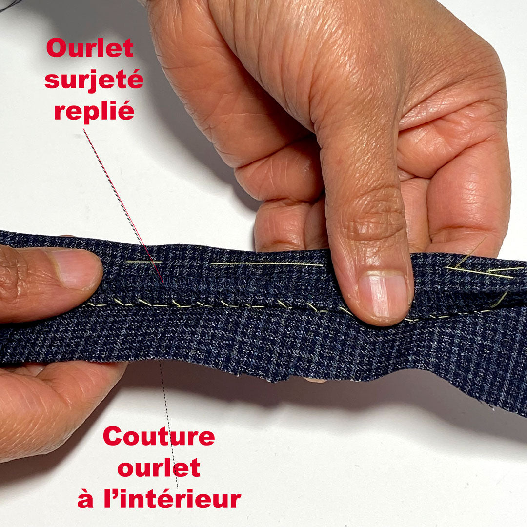 Comment réaliser un ourlet sans couture ?