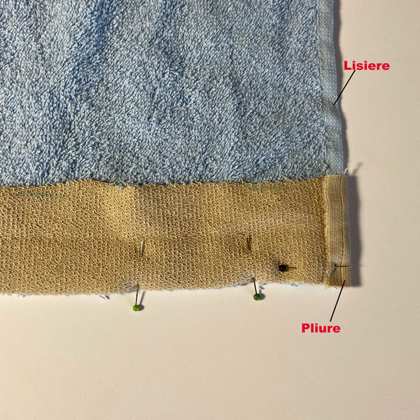 Comment coudre des ourlets de pro sur une serviette éponge