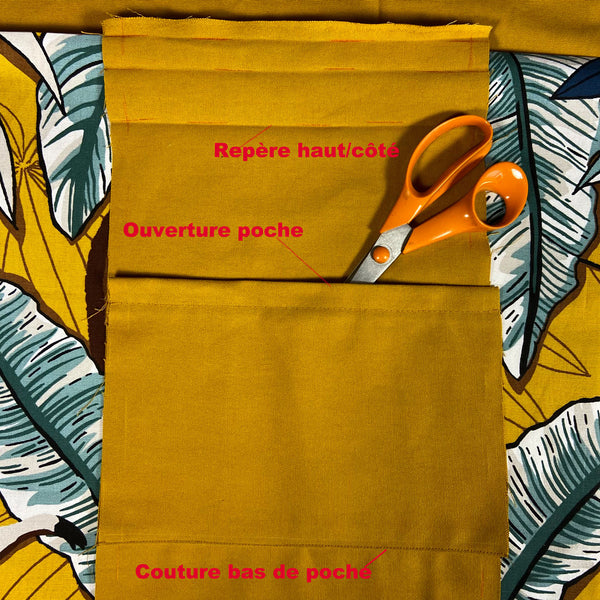 Tuto DIY facile, coudre un grand sac caba