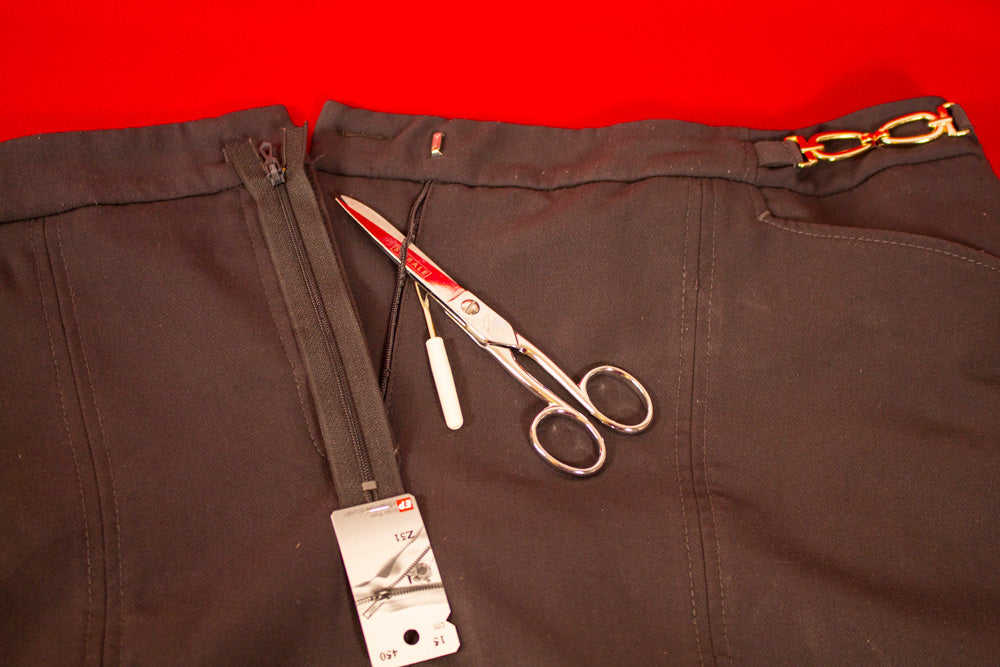 Comment réparer une fermeture éclair ou un zip ?