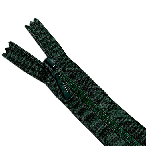 Fermeture Eclair Z51, Nylon, vert émeraude, 25 cm