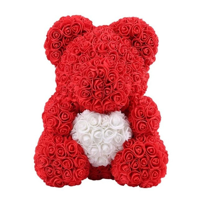 teddy bear made of roses near me