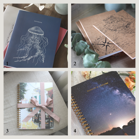 Notebook gifts for world travelers