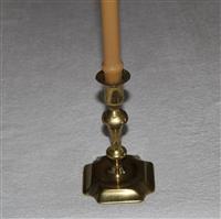 beeswax candlesticks