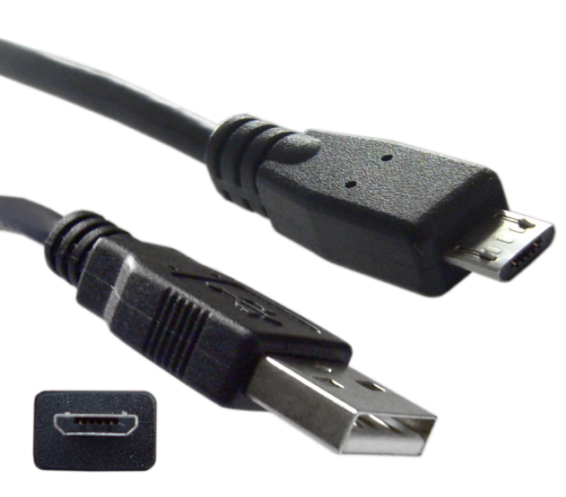 USB-Micro 2.0 A/B Cable PlayStation 4 Charger - Custom Cable