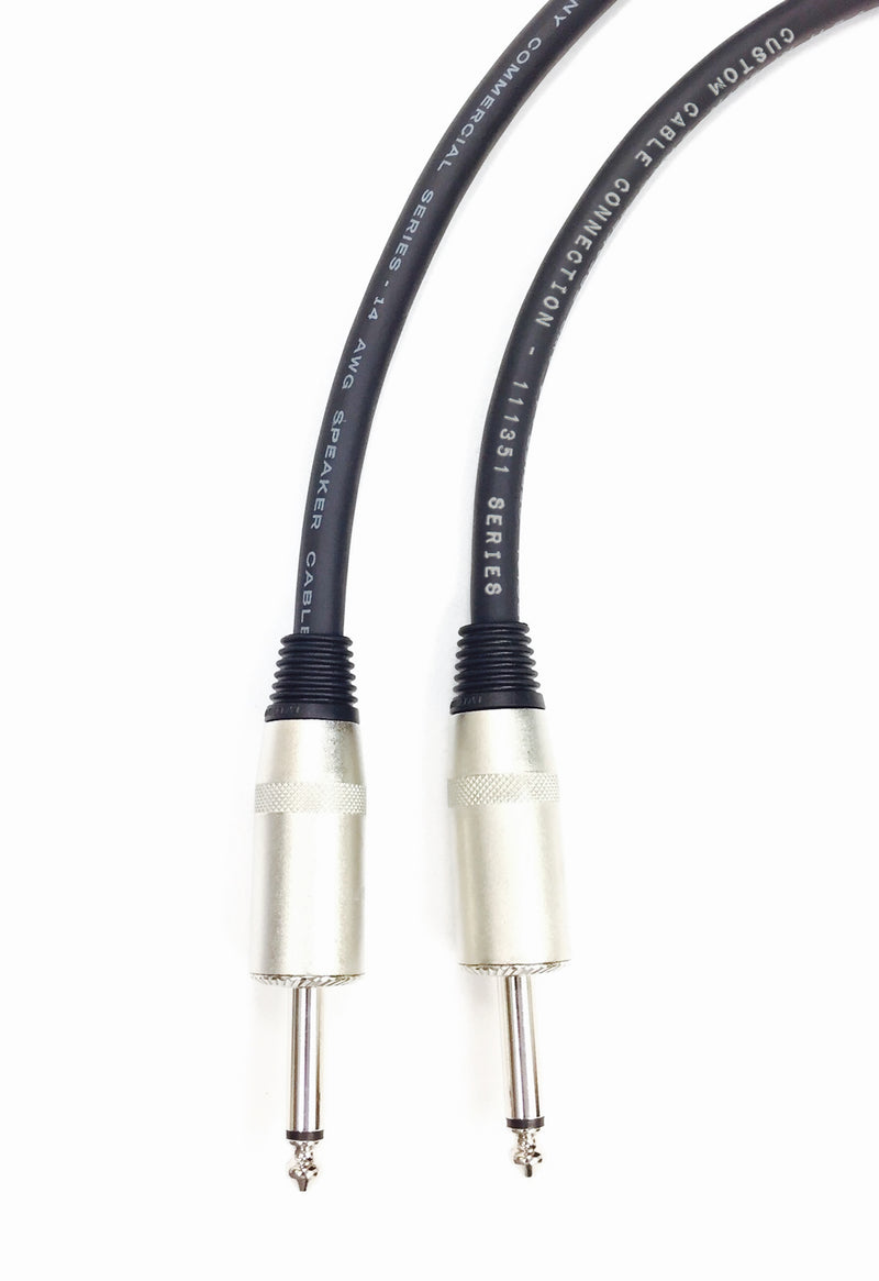 1 4 speaker cable splitter