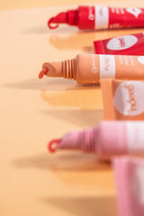 Indeed Labs Hydraluron Tinted Lip Treatment Pink Peach and Red