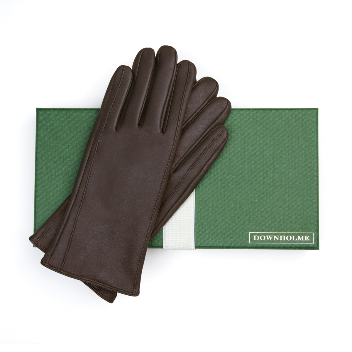 Women's Vegan Leather Gloves - Brown – Downholme