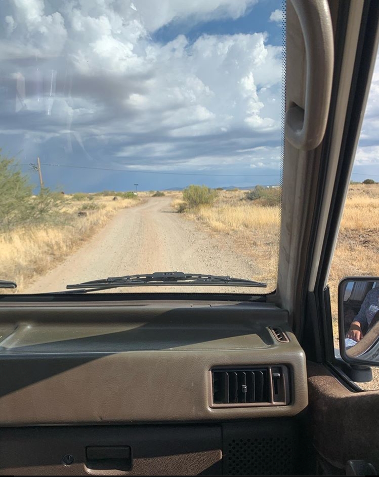 Abrielle Stedman - Road Trip - Salome, Arizona - Car