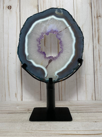 Amethyst Geode on a Stand