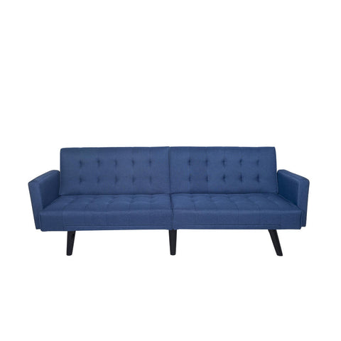 Sofa Cama 3 Cuerpos Visby Color Azul - Chantilly