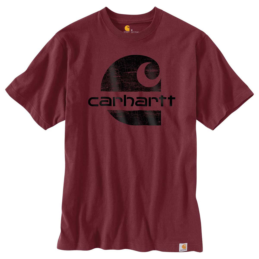 Carhartt TK176 Heavyweight Short Sleeve Logo Graphic T-Shirt — Gempler's