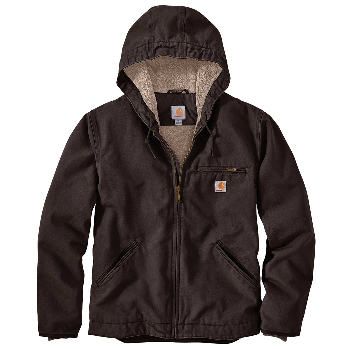 Carhartt OJ4392-M Washed Duck Sherpa-Lined Jacket - J141 | Gempler's