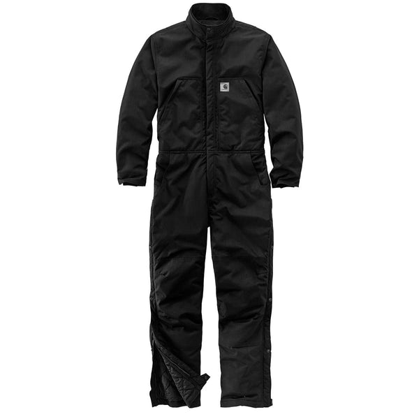 Carhartt Men's Extremes Zip-To-Waist Biberall / Arctic Quilt Lined Black 34  x 34 R33BLK-34X34 from Carhartt - Acme Tools