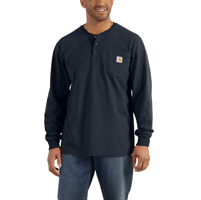 Carhartt K128 Classic Long-Sleeve Henley Shirt — Gempler's