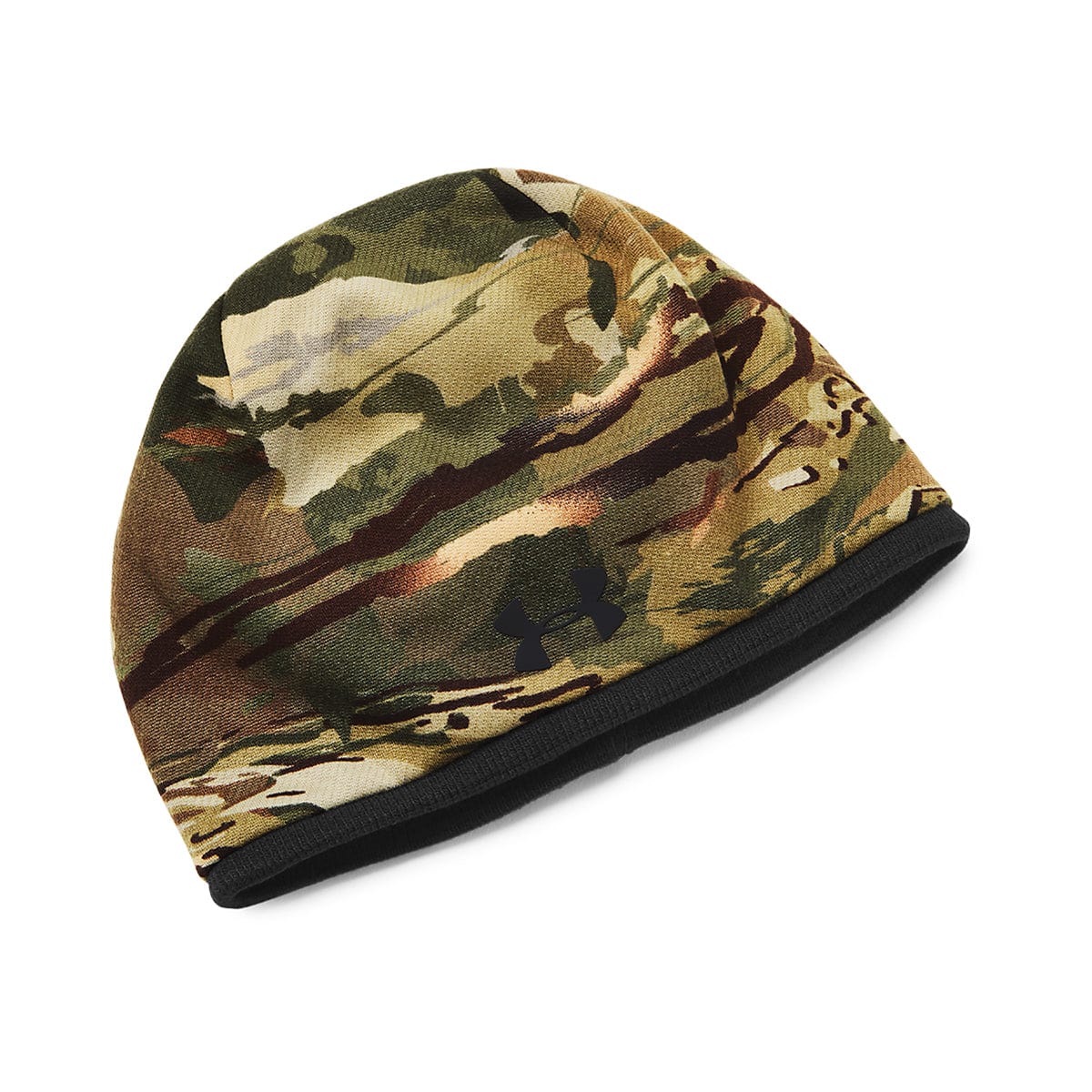 brown camo beanie