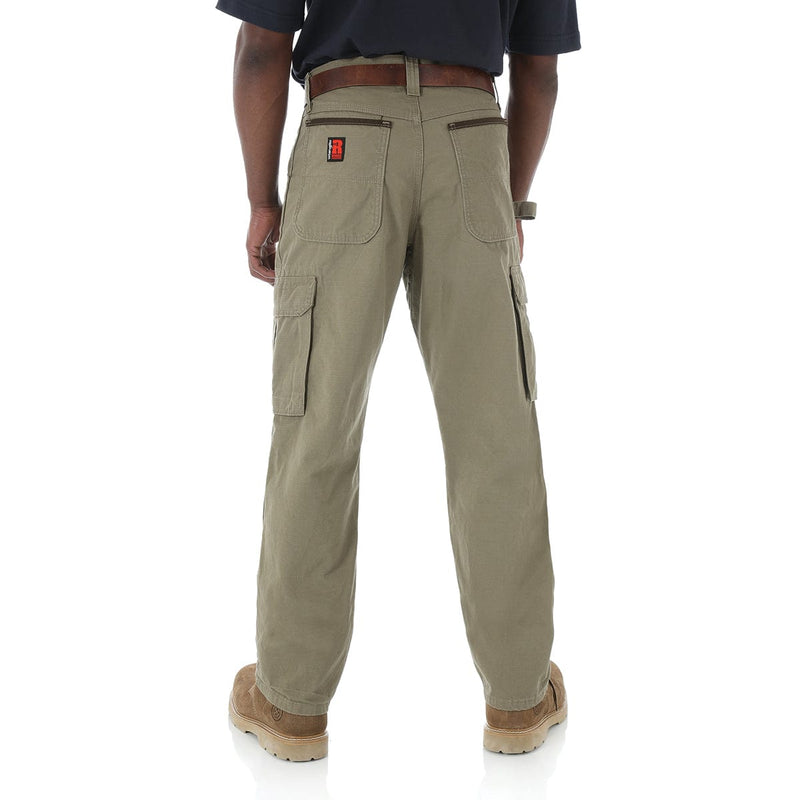 Wrangler Riggs Workwear Ripstop Ranger Cargo Pants, Bark | Gemplers