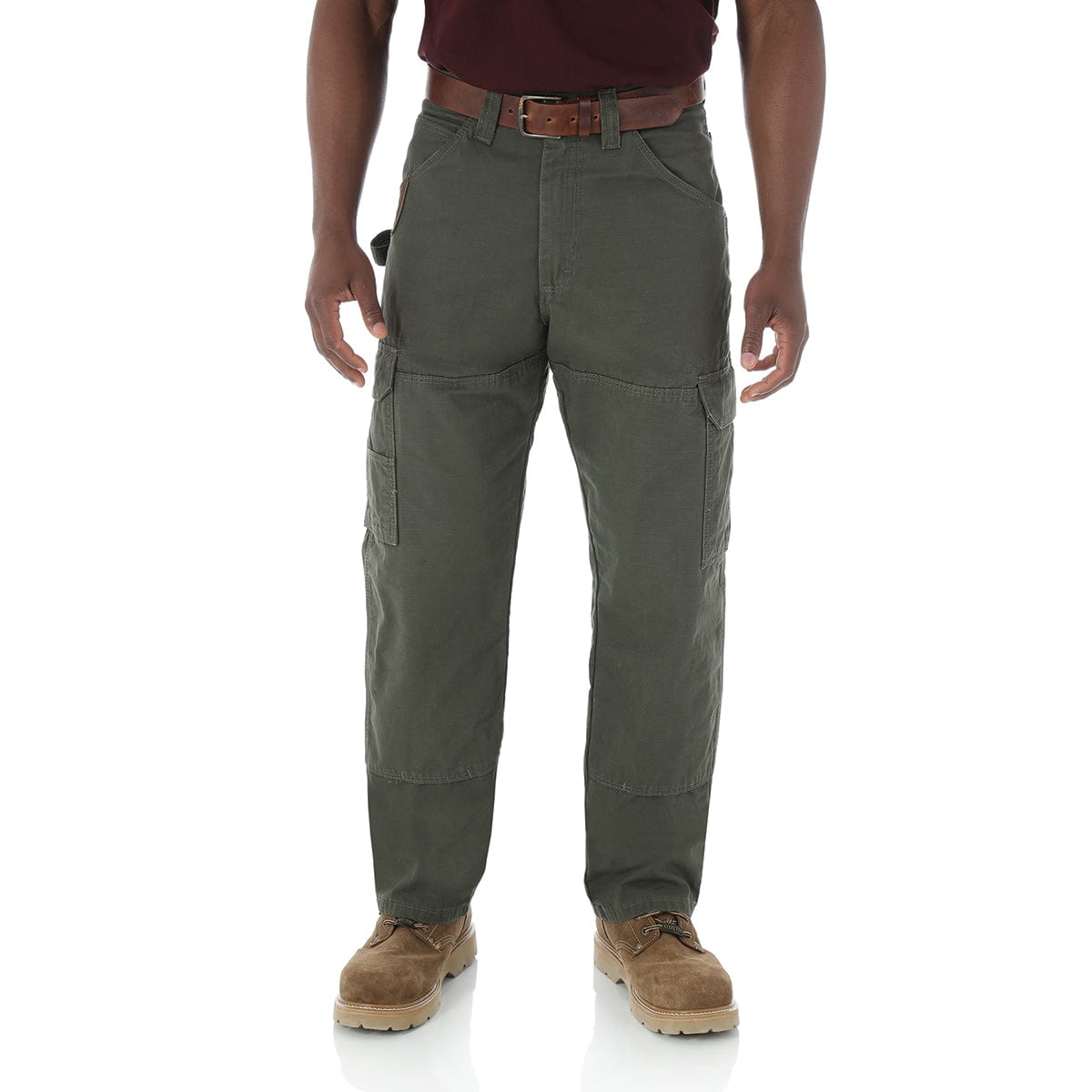 Wrangler Riggs Workwear Ripstop Ranger Cargo Pants, Loden | Gemplers