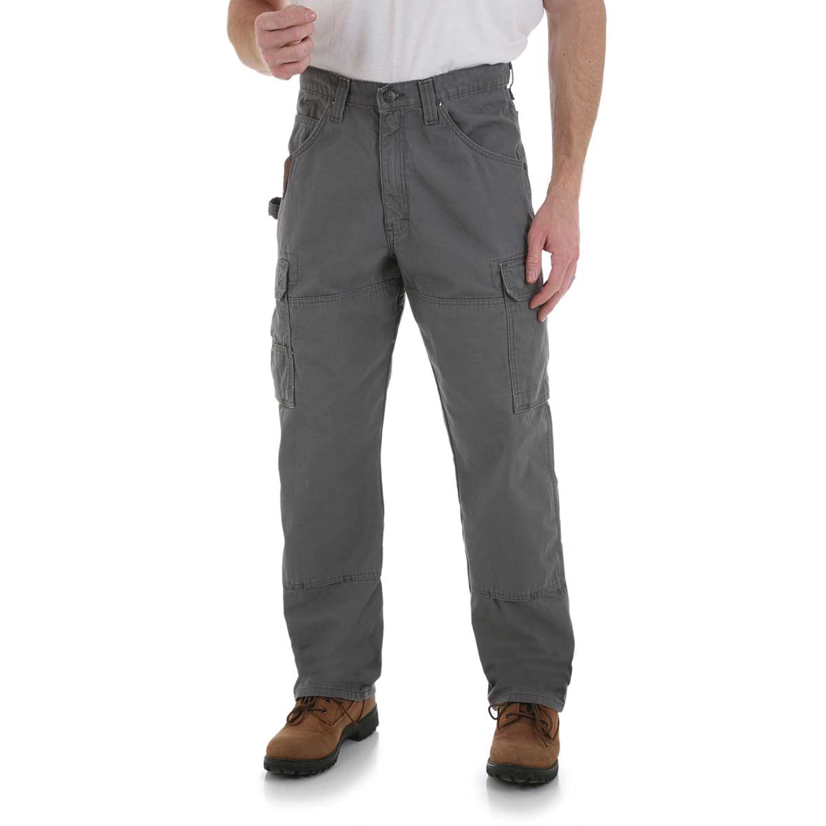 Wrangler Riggs Workwear Ripstop Ranger Cargo Pants, Slate | Gemplers
