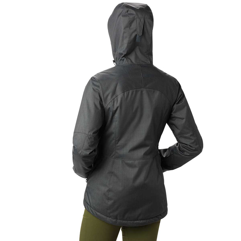 columbia women's top pine insulated rain jacket