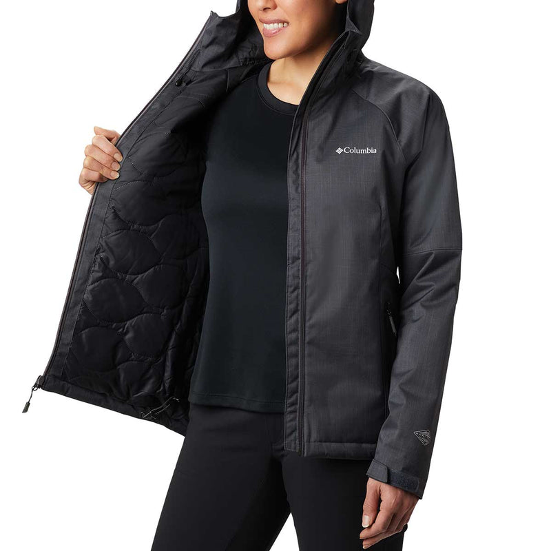 columbia women's insulated rain jacket