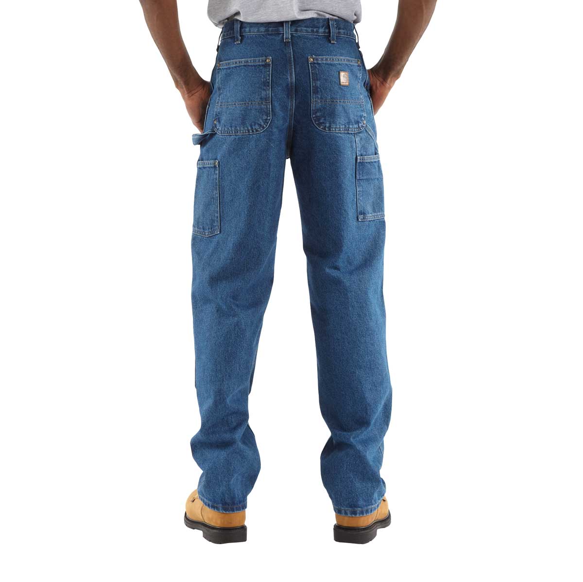Carhartt B73 Double Front Logger Jeans, Darkstone Denim | Gempler's
