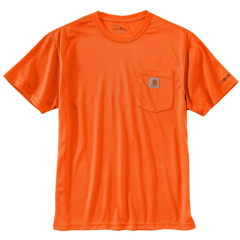 Carhartt Force® 100493 Color Enhanced Visibility Short-Sleeve Hi-Vis T ...