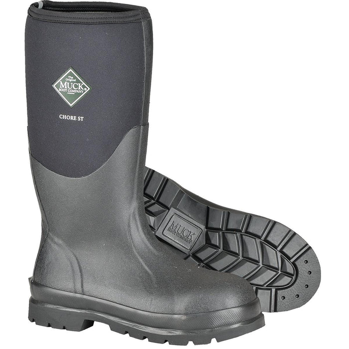 steel toe mud boots