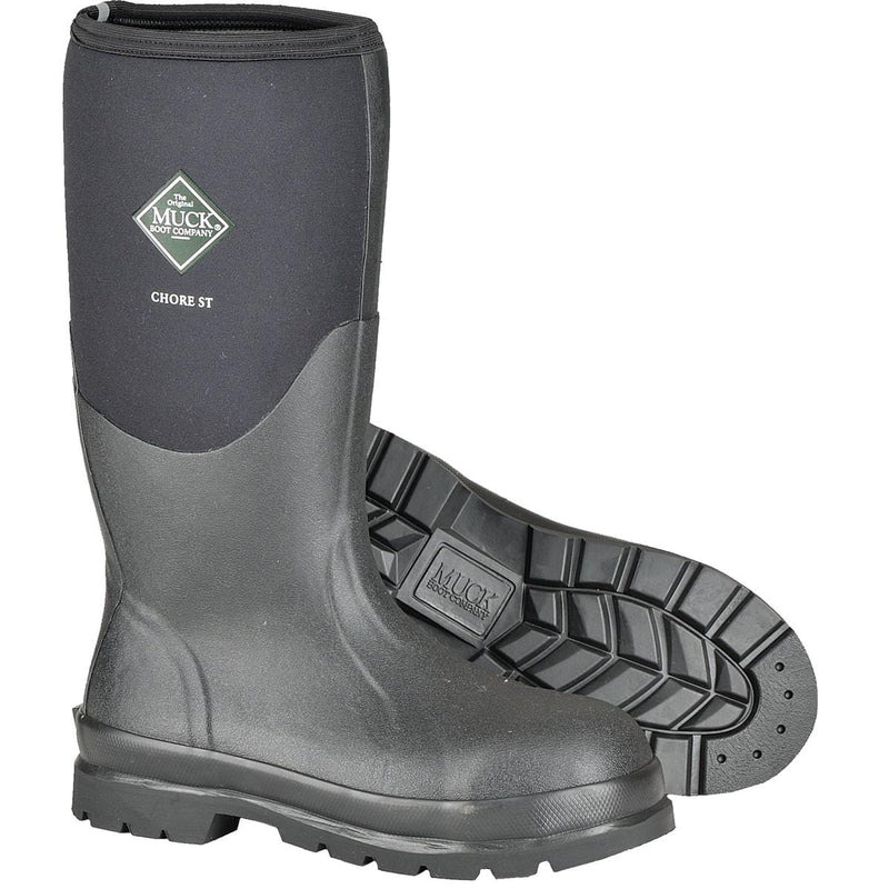 muck boots chore steel toe