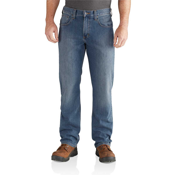 LOOSE FIT DOUBLE-FRONT LOGGER JEAN