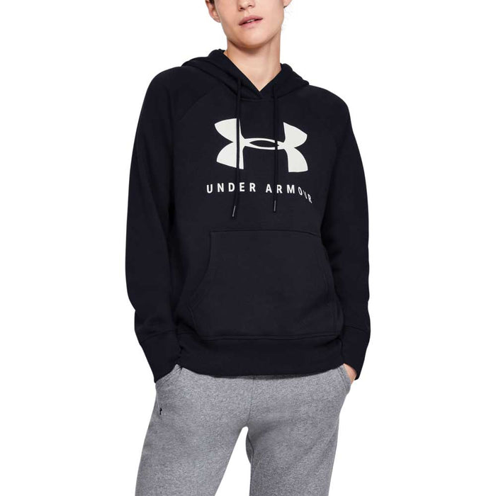 womens under armour hoodie black