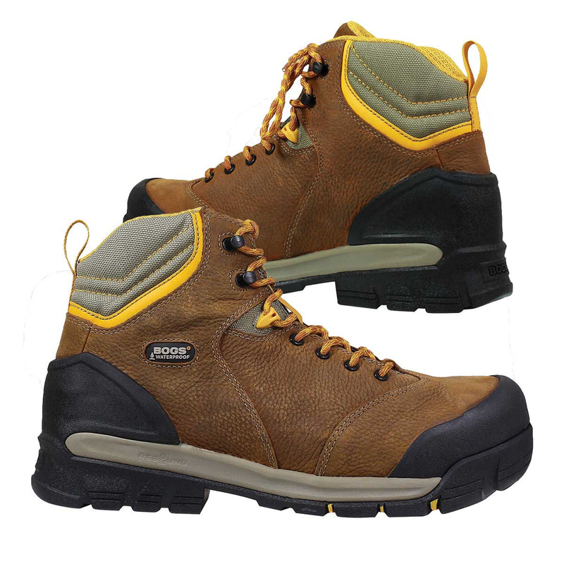 BOGS Men's Bedrock Waterproof Work Boot 