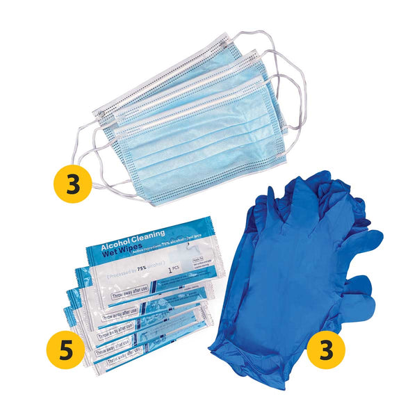 Showa 7005L N-DEX® Nitrile Gloves Lightly Powdered, Extra Large, 100/Box -  Premier Safety