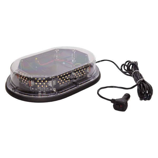 North American Signal Ultra-Bright, 24 LED Battery-Powered Strobe Light, Red / Clear by Gemplers