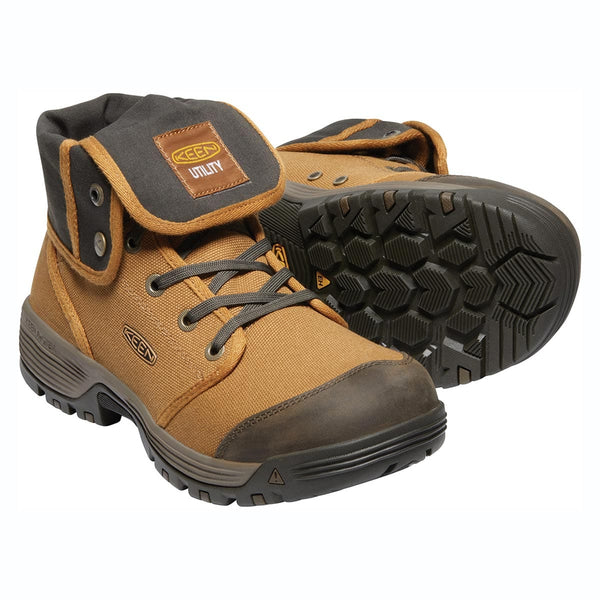 Keen Utility Men's Milwaukee 6 Steel Toe Work Boot Slate Black 11