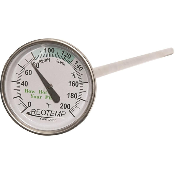 General Tools 36L Dial Probe Soil and Compost Thermometer T300-36 0 to  220F 23103