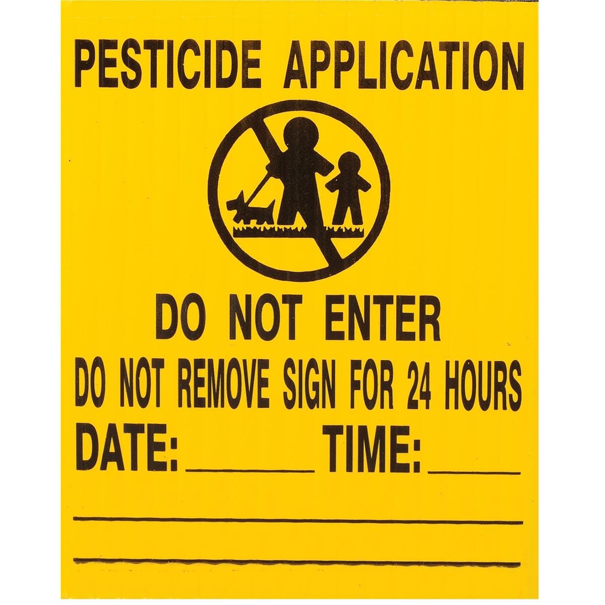 GEMPLER'S New York Lawn Pesticide Application Sign Gempler's