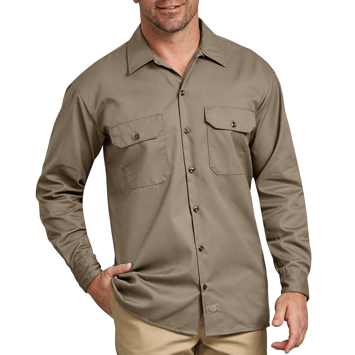 Dickies Long Sleeve Button Down Work Shirt | Gempler's