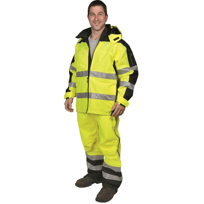 Occunomix ANSI Class 3 Hi-Vis Breathable Rain Jacket — Gempler's